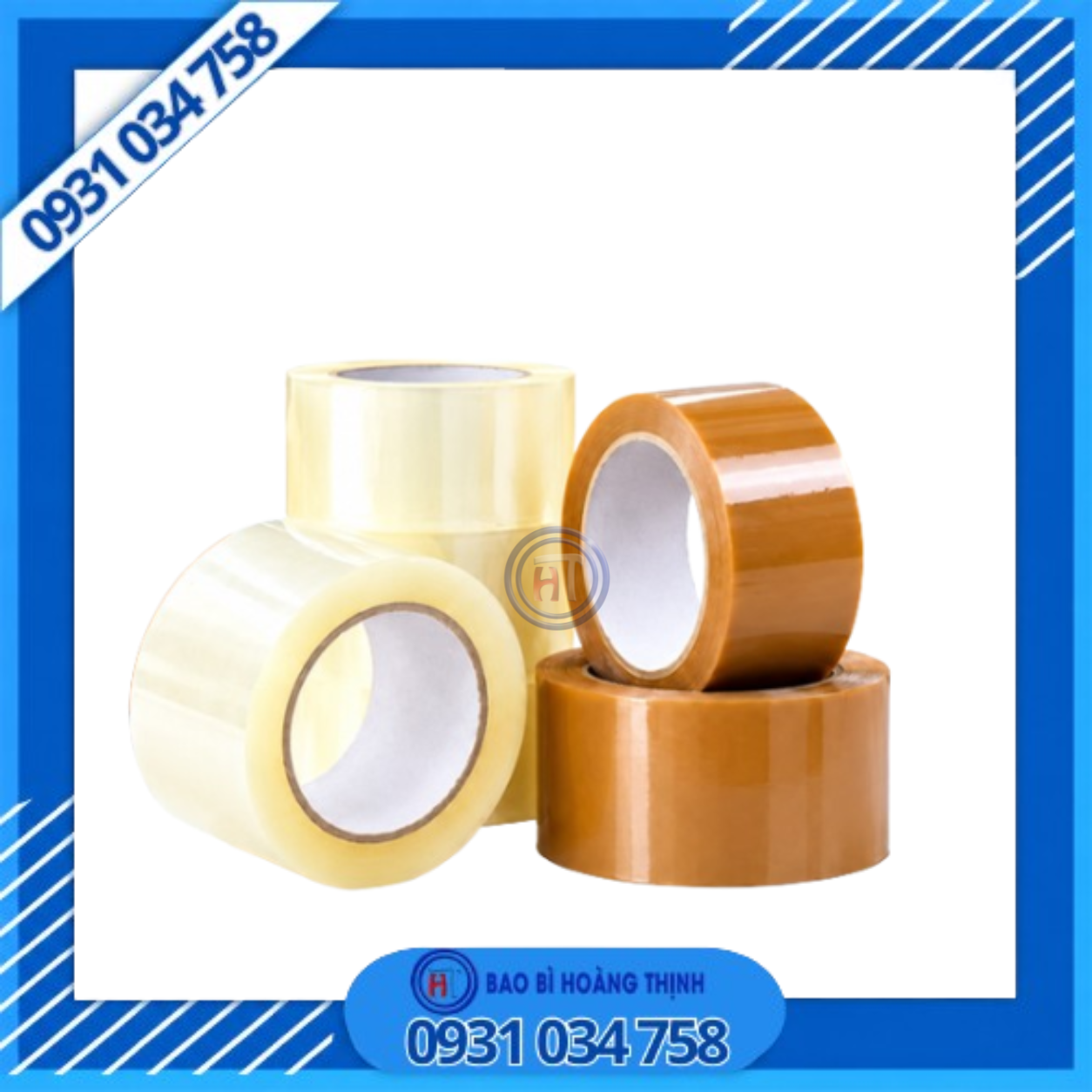 Băng keo trong - băng keo đục